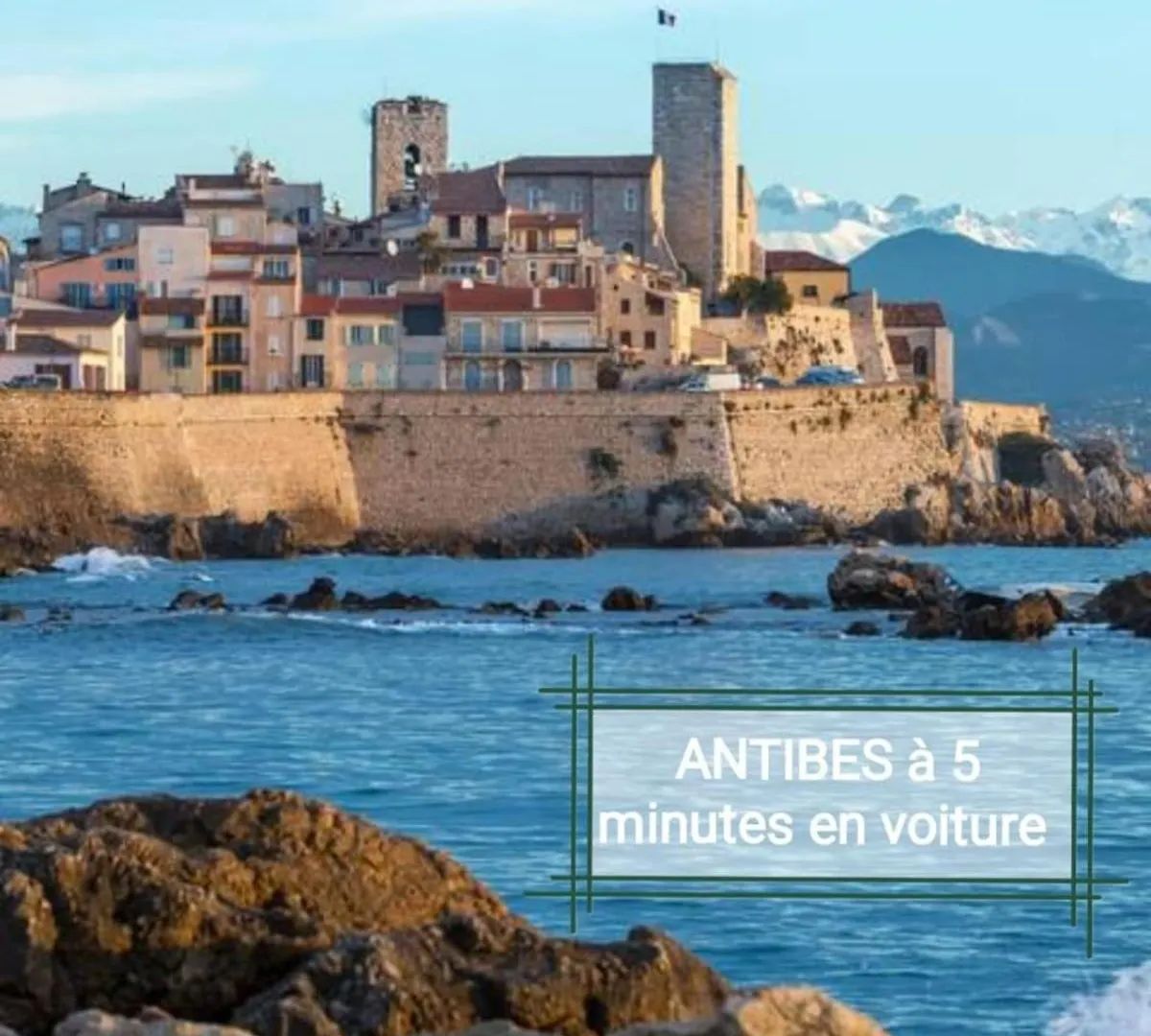 Waterfront Apartment With Private Garden Villeneuve-Loubet