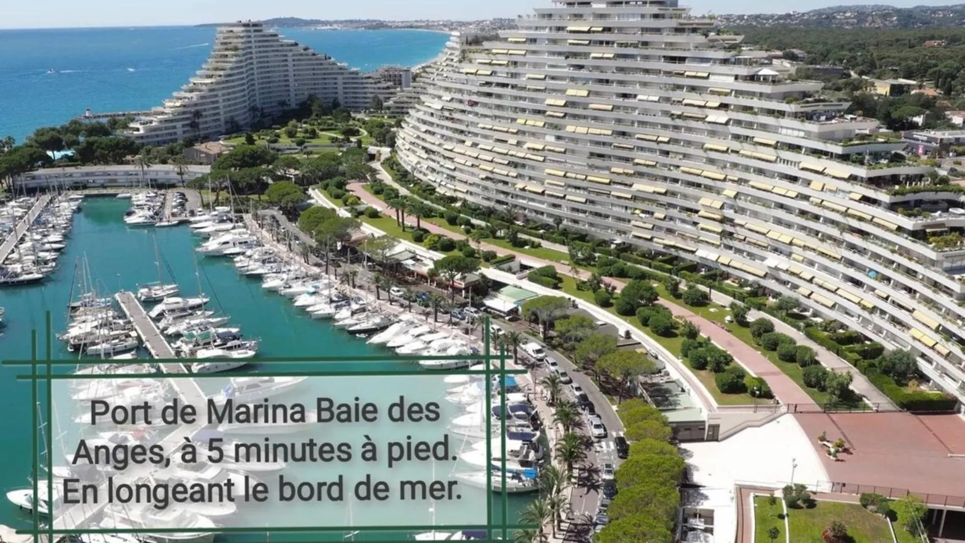 Waterfront Apartment With Private Garden Villeneuve-Loubet France